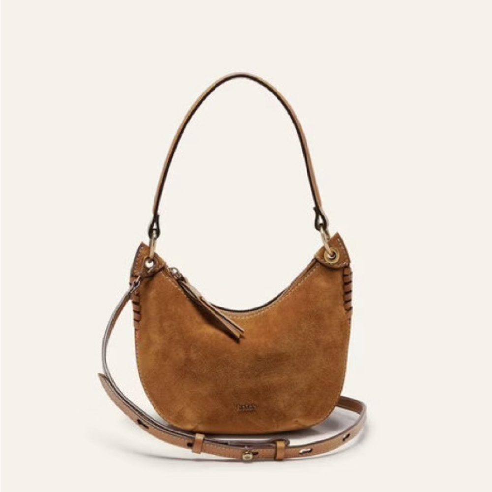 Ba&sh swing Tan Suede Women's Bag